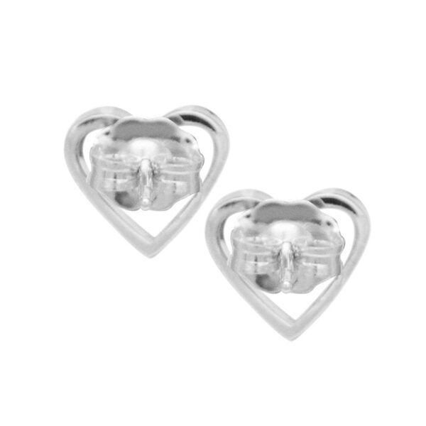 Equine .25" Post Earrings - Silver - Image 4