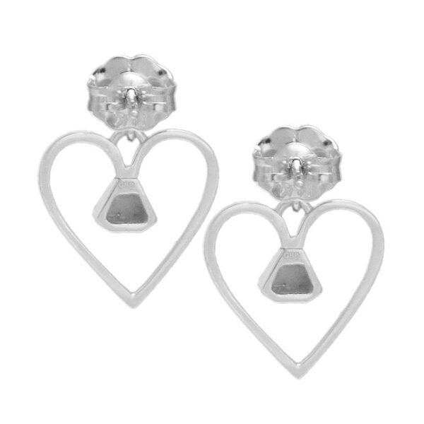 Equine .5" Dangle Earrings - Silver - Image 4