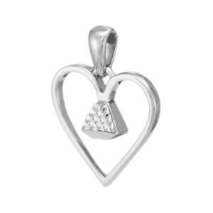 Equine .5" Pendant - Silver