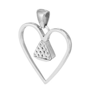 Equine .75" Pendant - Silver