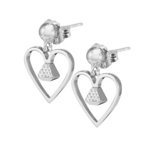 Equine .5" Dangle Earrings - Silver
