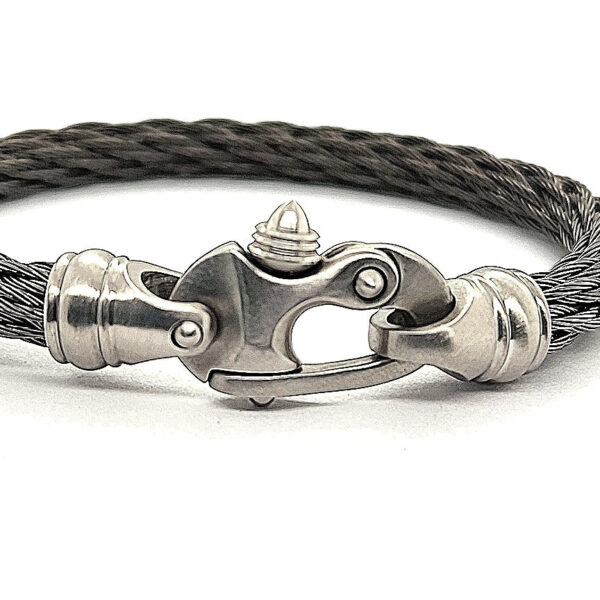 Nouveau Braid® Cable 6.5mm Bracelet with Mariner's Clasp® - Image 3