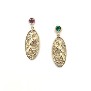 Fairform Flyer 14KY 20mm Starboard/Port Earrings