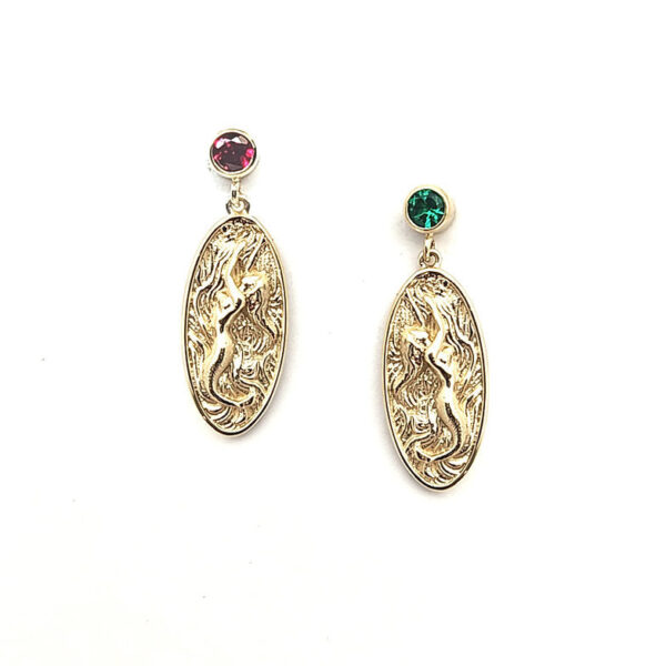 Fairform Flyer 14KY 20mm Starboard/Port Earrings