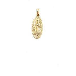 Fairform Flyer 14ky Gold, 20mm Verticle Pendant w/Chain Option
