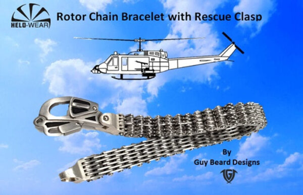 The Helicopter Rotor Chain and Rescue Clasp Bracelet - Image 3