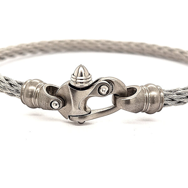 Nouveau Braid® 4.5mm Cable Bracelet with Mariner's Clasp® - Image 4