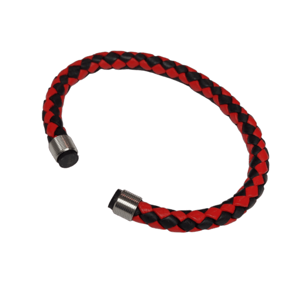 Leather 6mm Threaded Caps No Clasp - Image 10