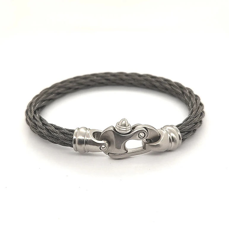 Nouveau Braid® Cable 6.5mm Bracelet with Mariner’s Clasp®