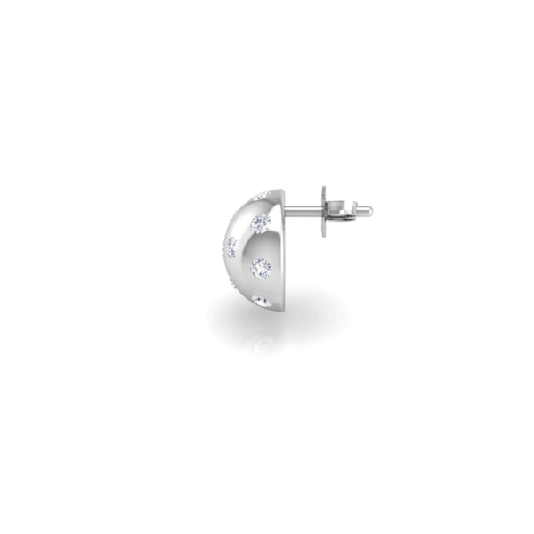 Pickleball Ball Earrings 14kt w/LG Diamonds 0.75CTW or .925 Silver w/CZ, w/Posts - Image 8