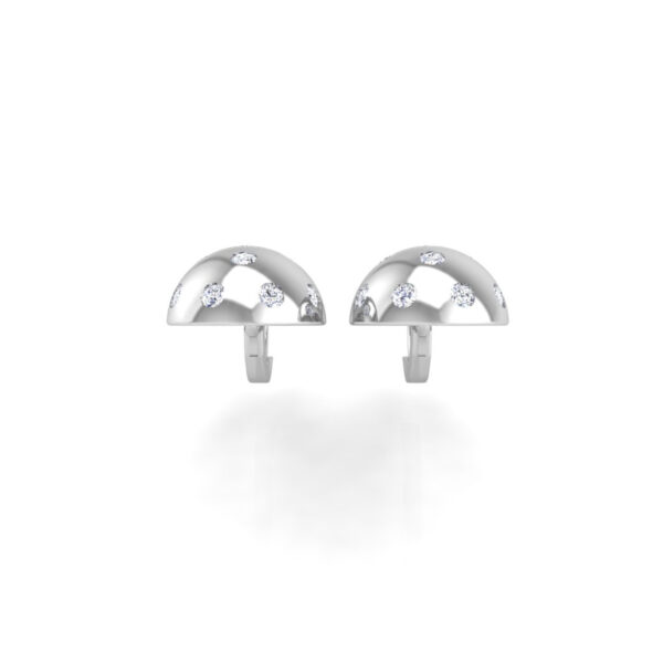 Pickleball Ball Earrings 14kt w/LG Diamonds 0.50CTW or .925 Silver w/CZ, w/Lever Backs - Image 8