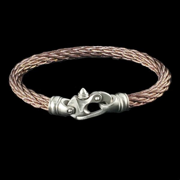 PVD Nouveau Braid® Cable Bracelet with Mariner's Clasp® - Image 6
