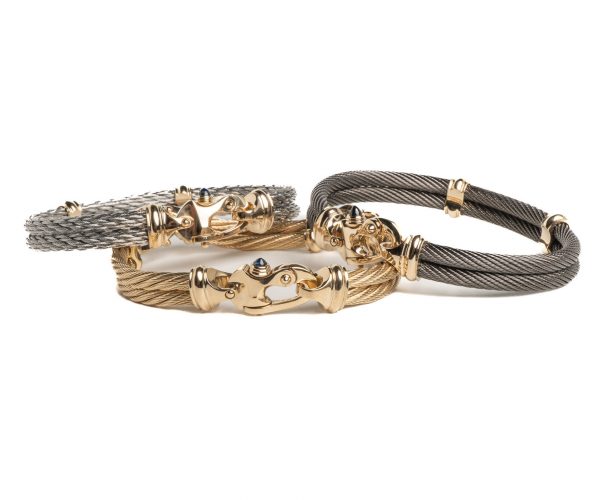 Three Bracelets Three Bracelets, some gold and silver